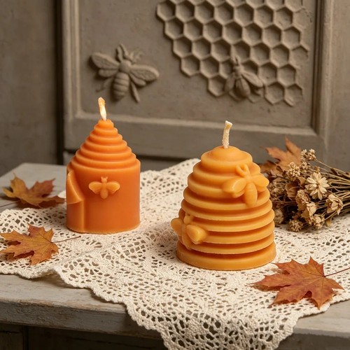 Honeycomb bee silicone - bee,