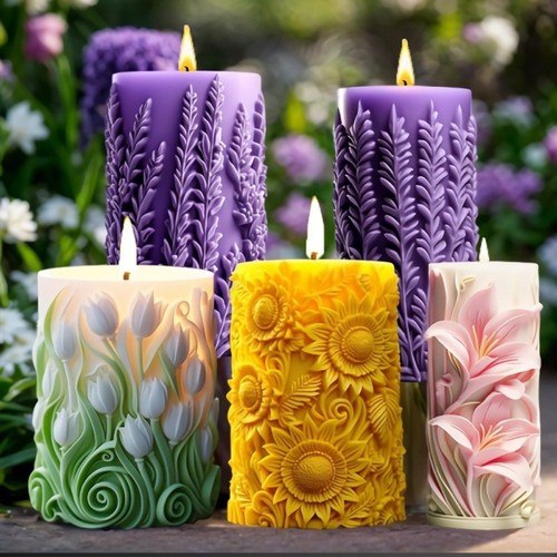 Sunflower lavender tulip - sunflower,
