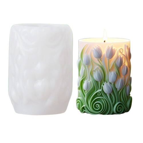 Silicone candle molds diy - molds,