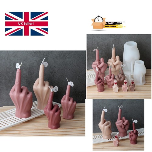 Finger candle mold - candle,