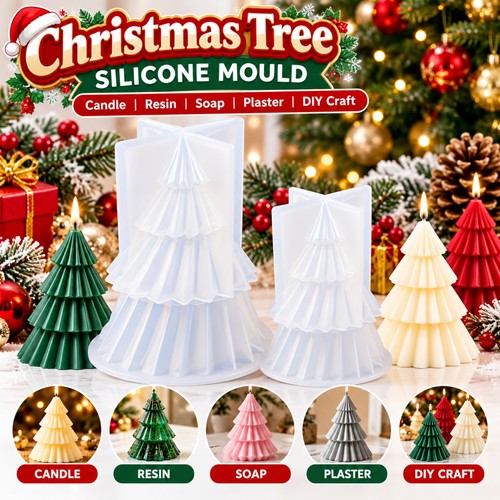 Christmas tree silicone - 3d,