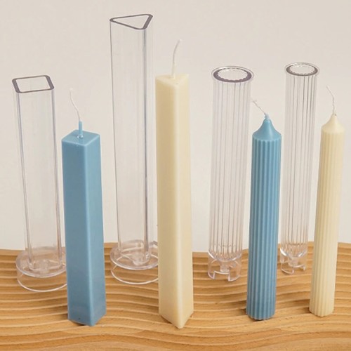 Long pole candle - mold, silicone