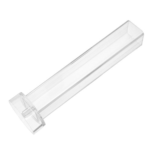 Clear plastic candle - plastic, for