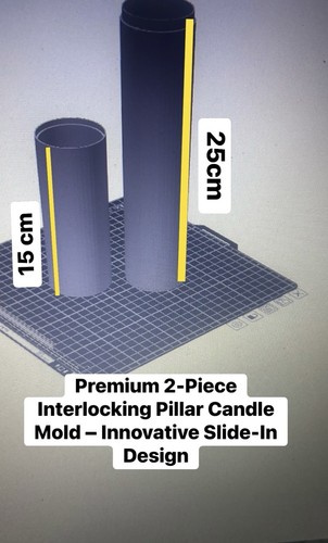 Custom printed candle mold - custom,