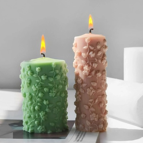 Flower cylinder silicone - flower,