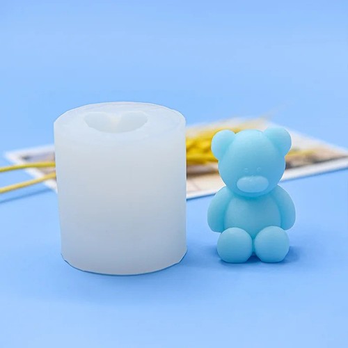 Silicone candle mold - candle,