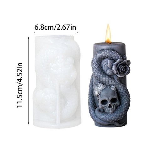 Silicone mould halloween - silicone, diy