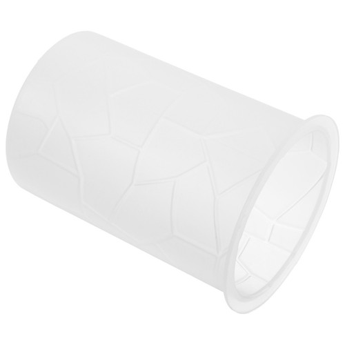 White reusable silicone mold - white,