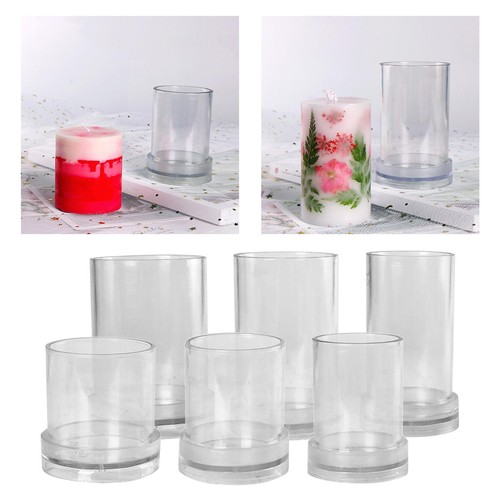 Plastic candle making mold - making,