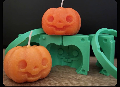 Reusable plastic pumpkin jack - plastic,