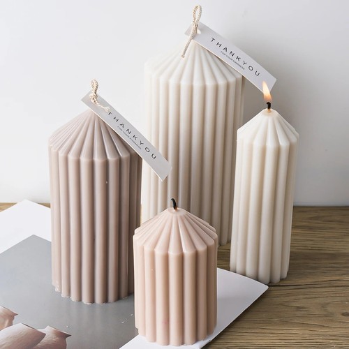 Silicone candle mold 3d diy - silicone,