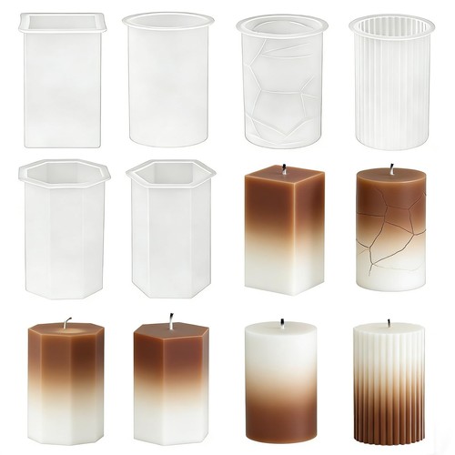 Yrihjixq 6silicone candles - yrihjixq,